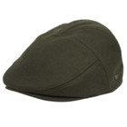 Epoch Wool Blend Herringbone Winter Ivy Cabbie Hat W fleece Earflaps     Dri