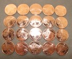 Full Mint Roll 20  999 Fine Copper 1oz  Indian Head Buffalo Bullion Coin G s m 