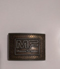 Vintage Mf Massey Ferguson Tractors Metal Belt Buckle  Made In Canda