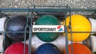 Vintage Sportcraft Croquet Set 02041 Metal Wire Cage Carry Case 2001 Complete 