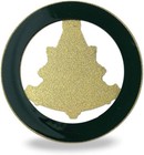 Auto Decal Emblem With Square Sticker