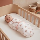 Gllquen Organic Baby Swaddle 3-pack  Newborn Swaddling Sack 0-3 Months s m 
