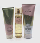 Bath   Body Works In The Stars 3pc Set Body Wash  Mist   Body Cream     New
