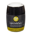 Lot Of 2 Wilton Sprinkles Sanding Sugar Black Cupcakes Cookies Cakes New