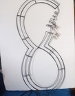 Lot Of 44 Assorted Wire Wreath Forms Cross  Pumpkin  Candy Cane All Occasions