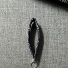 Handmade Tool Fabric Wristlet Keychain Strap W  Metal Key Ring