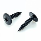 X 3 4  Black Modified Truss Head Wood Screws  100 Pack