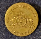 War Of 1812   Pre Civil War Massachusetts Artillery Button Albert  Ms-18-a1