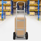 Aluminum Alloy Hand Truck Cart Heavy Duty Dolly With Rubber Wheels 227kg 500lbs