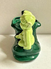 Adorable 1950 s Elf Pixie Garden Fairy Gnome On Shoe Ceramic Planter