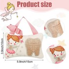 Tooth Fairy Pillow With Pocket Kids Keepsake Pouch Tooth Fairy Gifts For Girl   