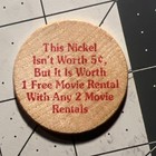 Videoland Eutaw Alabama Token Nickel Movie Rentals