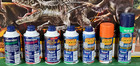 Jurassic World   Barbasol   Shaving Cream Colector Cans   Set Of Seven   Sealed