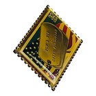 Vintage Pow Mia Postage Stamp Lapel Pin Usps Military Postal Service Souvenir
