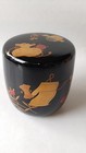 Deguchi Junkei Natsume Tea Caddy Maki-e Raden Lacquerware 6 7x7 4cm