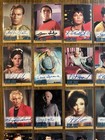 1997 Skybox Star Trek Tos Season 1 And 2 Autographs Complete Set A1-a58  Rare 