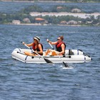 Camping Survivals 10ft Pvc 330kg Water Adult Assault Boat Off-white