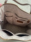 Michael Kors Ciara  East West Zip Tote Tan Brown Saffiano Leather 35t8gc6t9l
