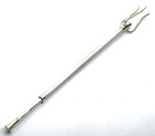 Rare Vintage 1959 Hallmarked Sterling Silver Retractable Sprung Pickle Fork
