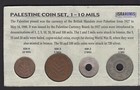 Israel Palestine British Mandate Lot Of 4 Coins Set 1  2  5   10 Mils 1927-1941