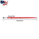 2 Pack 43  3000lbs Square Hay Bale Spear Wide Tine Spike Skid Conus For Tractor