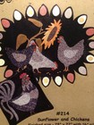 Pattern Wool Felt Chicken Penny Rug   Rooster Pillow New All Through The Night