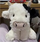 Jellycat Smudge Cow Rare Retired Nwt  -  With Label Dust Bag Plush Gift