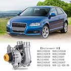 Aluminum Water Pump Assembly Fits For Audi A3 A4 Tt Vw Tiguan Jetta Golf Gti    