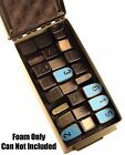  50 Cal Steel Ammo Can 24 Pistol Magazine Holder Foam - Foam Insert Only