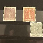 Amazing 1800s Virgin Island Mint Used Stamp Lot Collection On Stock Page