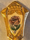 Vintage Budapest Gold Plated Souvenir Spoon Collectible  Hungary