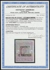 British Levant 1911  12 Piastres  On Kevii 2 6  Mnh     Rare With Certificate 