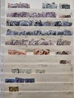 Vintage Collector Stock Book Of Stamps - Great Britain - Ceylon - Used - 