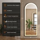 Full Body Led Mirror - 71 x26  - Wall Mount Standing Or Leaning - 3 Color Light