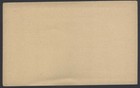 Bosnia Herzegovina Postal Card Unused Michel P1a 1879 2h Brown Smooth Paper