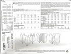 Mccalls M7125 Misses  Size L-xl Tops Sewing Pattern   2015