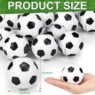 12pcs Soccer Stress Balls Foam Squeeze 2 5  For Kids Party Decoration Goodie Toy