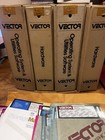 Lot Of 4 Vintage Vector Computer Binders Manuals Etc 17 Floppy Disks