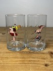 Vintage Arby s 1981 B C Ice Age Comic Collector Series Drinking Glasses Set Of 2