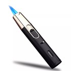 Refillable Butane Torch Lighter Adjustable Pen Lighter Double Flame Lighter Jet
