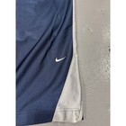 Y2k Nike Baggy Wide Leg Track Pants Youth Xl 18-20 Navy Blue