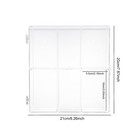 Clear Acrylic Display Case Storage Organizers Box For Collectibles Action Figure