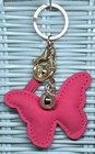 Butterfly - Bling Crystal - Bag Charm Chain - Keychain Key Ring Car Tassel