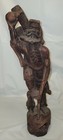 Chinese Immortal Wood Carving Statue 17 Inch Antique   Vintage 