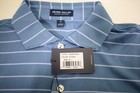Peter Millar Golf Classic Polo  Mens Size  Medium Storm Regular  New Inv13167047