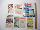 Lot 17 Vtg Recipe Ephemera Advertising Booklets Betty Crocker Pillsbury Baking