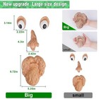 Tree Faces Decor Outdoor - Large 15 Inch Funny Yard Art For Garden  Lawn  Hal   