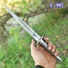 Sykes Fairbairn Usforcearmy British Double-edged V42 Military Dagger Knife Wwii