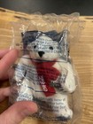 Holiday Coca-cola Polar Bear Mcdonalds Plush Bean Bag Stuffed Animal Toy Vintage
