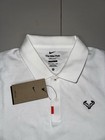 Nike Rafa Nadal Dri-fit Tennis Polo Shirt Dd8532-100 White Slim Pick Size  80